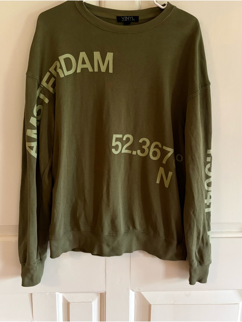 Amsterdam graphic crewneck sweatshirt